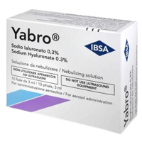 YABRO roztok na rozprašovanie s kyselinou hyalurónovou 0,3% sterilný 10 x 3 ml