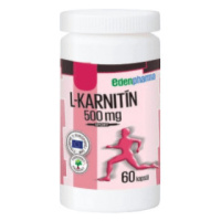 EDENPHARMA L-karnitín 500 g 60 kapsúl