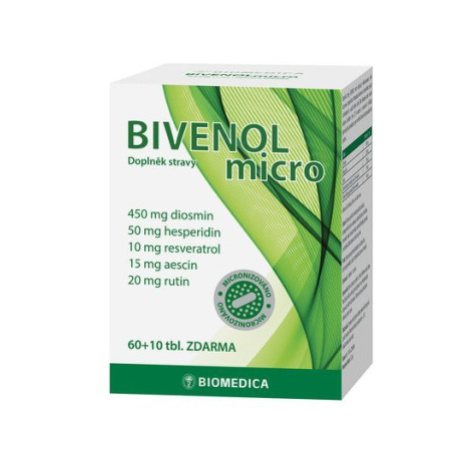 Biomedica Bivenol micro 60 + 10 tabliet