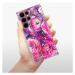Odolné silikónové puzdro iSaprio - Pink Bouquet - Samsung Galaxy S22 Ultra 5G