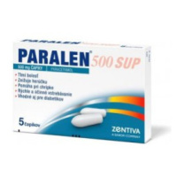 Paralen 500 mg 5 čapíkov