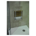 AQUALINE - Sedadlo do sprchy sklopné, 32x32,5cm, bambus AE236