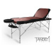 Skladací masážny stôl TANDEM Profi A3D Duo Farba: bielo-tyrkysová