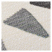 Kusový koberec Dauntless Shadow Rays Grey – na von aj na doma Rozmery kobercov: 160x160 (priemer