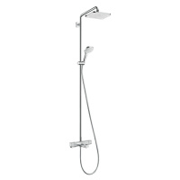 Hansgrohe Croma E, Showerpipe 280 1jet s vaňovým termostatom, chrómová, HAN-27687000