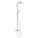 Hansgrohe Croma E, Showerpipe 280 1jet s vaňovým termostatom, chrómová, HAN-27687000