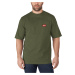 MILWAUKEE Heavy-Duty Pracovné tričko, krátky rukáv "XL"- zelená WTSSGRN