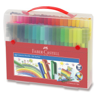 Detské fixky Faber-Castell Connector taška - 80 farieb