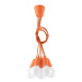 Oranžové závesné svietidlo ø 25 cm Rene – Nice Lamps