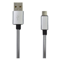 MOBILNET KAB-0060-USB-MICRO KABEL MICRO USB 2A 1M STRIEBORNY