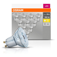 OSRAM LED reflektor GU10 4,3W 2 700K 350lm 10 ks