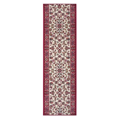 Běhoun Basic 105494 Red Creme - 80x300 cm Hanse Home Collection koberce