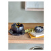 Kamenné svietniky v súprave na čajovú sviečku 3 ks Reiko – Bloomingville
