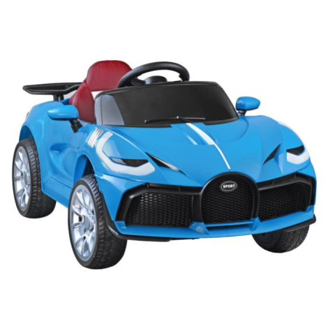 Detské modré auto kabriolet na batérie
