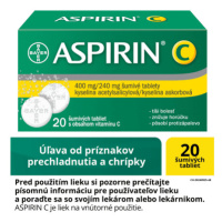 ASPIRIN-C 20 šumivých tabliet