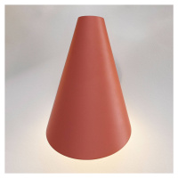 Vibia I.Cono 0720 nástenné, 28 cm, červenohnedé