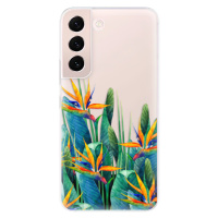 Odolné silikónové puzdro iSaprio - Exotic Flowers - Samsung Galaxy S22+ 5G
