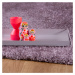 Kusový koberec Emilia 250 powder purple Rozmery koberca: 80x150
