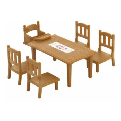 Sylvanian Families Nábytok - jedálenský stôl so stoličkami