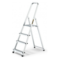 Hliníkový rebrík so 4 schodíkmi