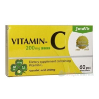 JutaVit Vitamín C 200 mg, 60 ks