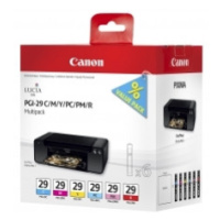 Canon PGI-29 Atramentová náplň Multipack, C/M/Y/PC/PM/R