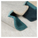 Modro-béžový vlnený koberec 290x200 cm Abstract Collage - Flair Rugs