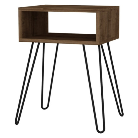 Odkladací stolík Tuana hnedý Kalune Design