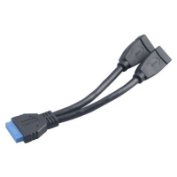 Akasa USB 3.0, interný USB kábel, 15cm