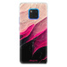 Silikónové puzdro iSaprio - Black and Pink - Huawei Mate 20 Pro