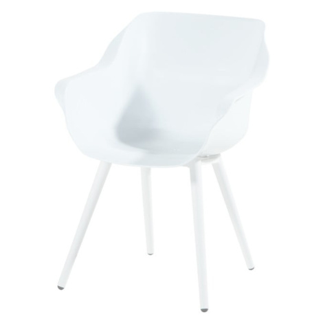 Biele plastové záhradné stoličky v súprave 2 ks Sophie Studio – Hartman