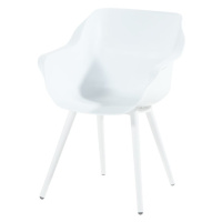Biele plastové záhradné stoličky v súprave 2 ks Sophie Studio – Hartman