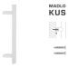 FT - MADLO kód 841Z 40x10 mm ST ks BIM - biela matná (FBO) 400 mm 40x10 mm