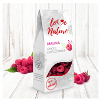 Lyofilizované maliny 20g 100% prírodné - Love Natur - Love Natur