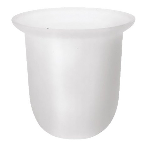 Miska na WC štětku pro X-ROUND/Trend-i/X-STEEL, XS301 mléčné sklo NDX310 Sapho