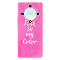 Odolné silikónové puzdro iSaprio - Pink is my color - Honor Magic5 Lite 5G