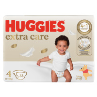 HUGGIES Plienky jednorázové Extra Care 4 (8-14 kg) 33 ks