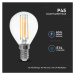 Žiarovka LED Filament E14 4W, 2700K, 400lm, P45 VT-1996 (V-TAC)