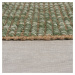 Kusový koberec Mottle Jute Ombre Green - 160x230 cm Flair Rugs koberce