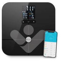 TrueLife FitScale W7 BT - Bioelektrická impedančná bluetooth váha - čierna