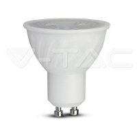 Žiarovka LED PRO GU10 6,5W, 6400K, 450lm, 38°, stmievateľná VT-227D (V-TAC)