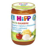 HIPP Príkrm špagety s rajčinami a mozzarellou 220 g
