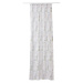 Bielo-sivá záclona 140x245 cm Tour – Mendola Fabrics