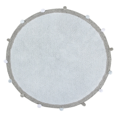 Pre zvieratá: Prateľný koberec Bubbly Soft Blue Rozmery koberca: 120x120 kruh