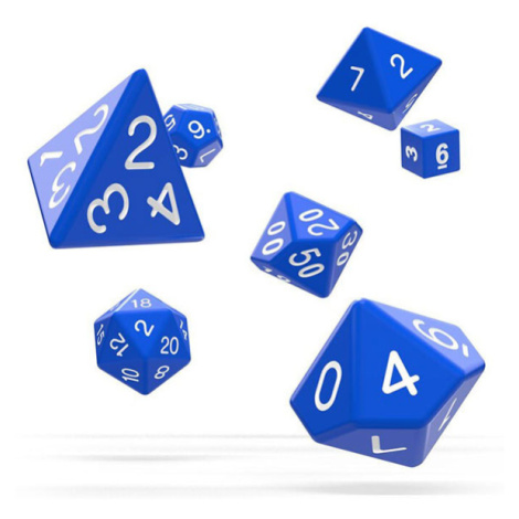 Sada kociek na RPG: Oakie Doakie Dice RPG Set Solid - Blue (7 ks)