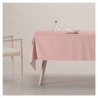 Dekoria Obrus na stôl obdĺžnikový, púdrovo ružová, Loneta, 133-39
