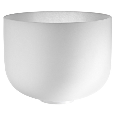Meinl Sonic Energy CSB12F3 Crystal Singing Bowl 12” - F3 432 Hz Heart Chakra - White Frosted