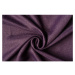 Tmavofialový záves 140x260 cm Avalon – Mendola Fabrics