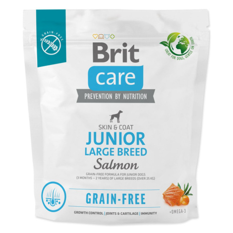 Brit Care Dog Grain-free Junior Large Breed Salmon & Potato 1 kg