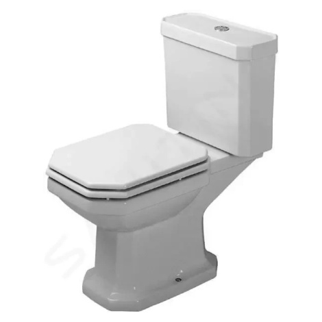 DURAVIT - 1930 Stojacia kombinačná misa, 355 mm x 390 mm x 665 mm, biely – misa, odpad vodorovný